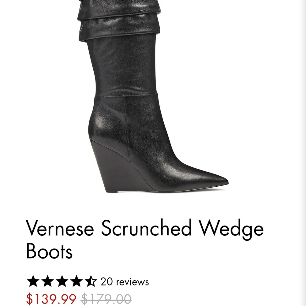 Size 8 nine west booties *NEW IN BOX*